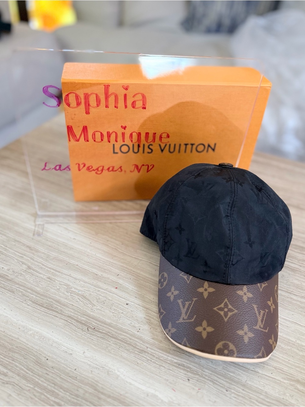 Louis Vuitton Black Get Ready Cap